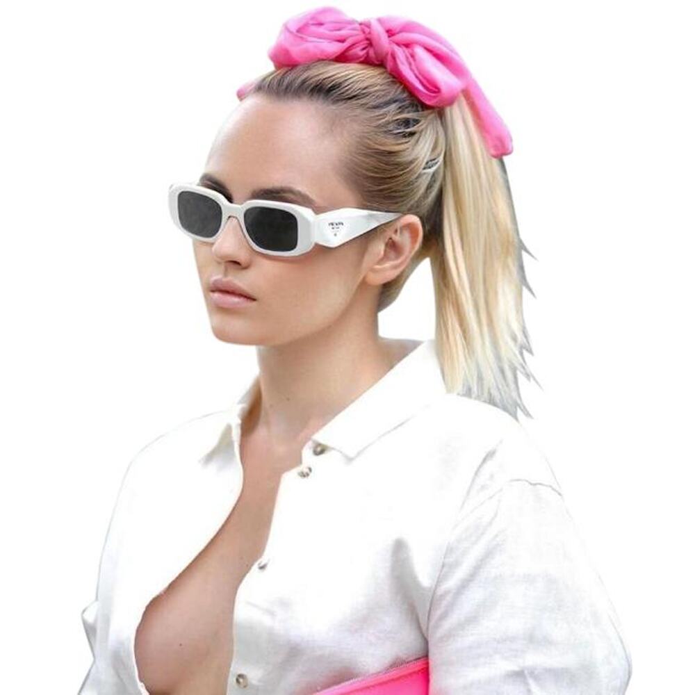 NEW Prada PR17WS Sunglasses in White Talc - Picture 3 of 12